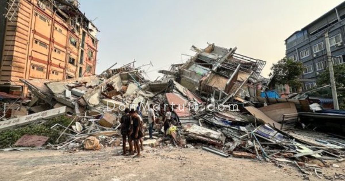 Devastador Terremoto de Magnitud 7.7 Sacude el Sudeste Asiático