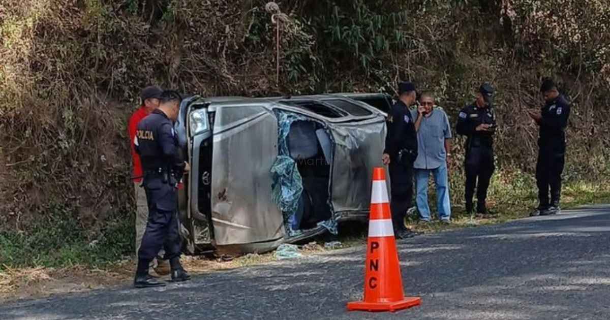 Sacerdote lesionado en accidente de tránsito en Ruta la Paz.
