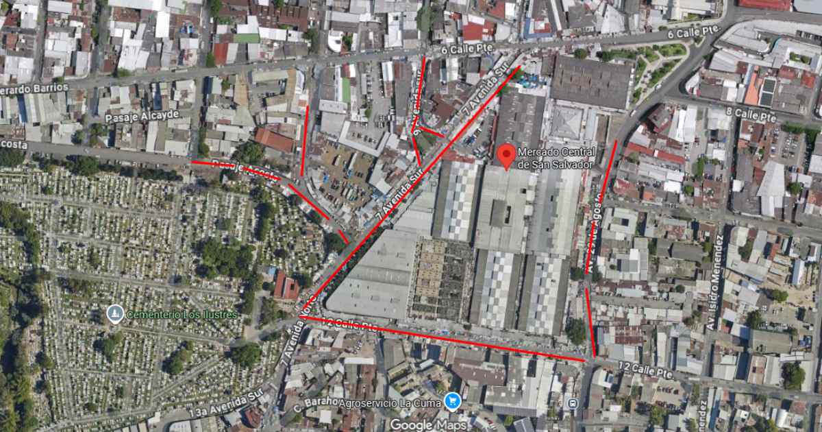 Alcaldía de San Salvador Centro da 72 horas a comerciantes para retirar estructuras y mercadería