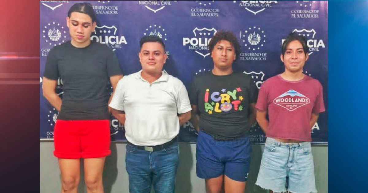 Cuatro hombres son detenidos tras protagonizar una pelea en Sonsonate Centro