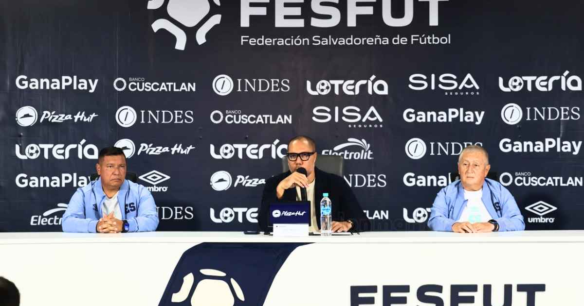El presidente de la FESFUT, Yamil Bukele, presentó oficialmente a Eduardo Lara como nuevo director técnico de la Selección Sub-20 Masculina de El Salvador.