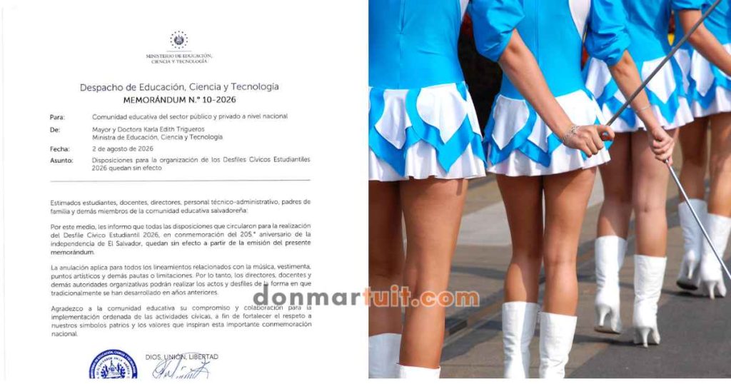 Ministerio de Educación deja sin efecto nuevas disposiciones para los desfiles cívicos estudiantiles 2026