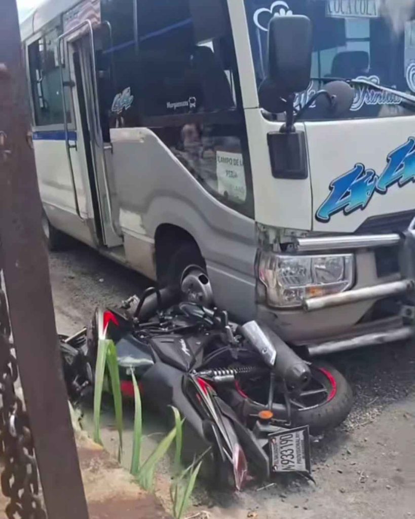 Motociclista fallece tras accidente de tránsito en la Ceiba de Guadalupe